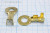Клемма"O" d 6,4, 2,5-6S, латунь; №755 клемма"O" d 6,4\0,7\S2,5~6,0\ лат\\\SKN6-06\