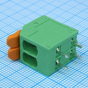 DG2204R-5.0- 02P-14-00A(H), Клеммник зажимной на плату