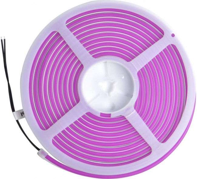 Гибкая светодиодная лента NEON ULS-N01-2835- 120LED/m-6mm- IP67-DC12V-9W/m-5M-PURPLE UL-00009089