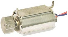Двигатель вибро 1,3В, 0,14А, скорость(об/мин) 11000, размер 7x12m18, QX-6C-J