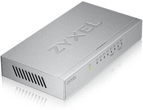 ZX-GS-108BV3-EU0101F, Коммутатор Zyxel GS-108B v3, 8 портов 1000 Мбит/с, настольный, металлический корпус