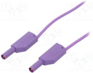 SLK425-E/N-10026, Измерительный провод, 32А, с осевым гнездом 4мм, Дл: 1м SLK425-E/N-10026, Измерительный провод, 32А, с осевым гнездом 4мм, Дл: 1м