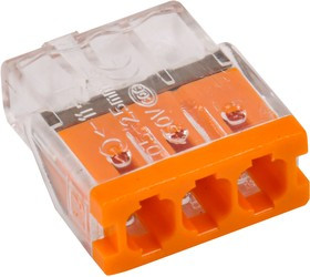 UKZ30-203-001, Строительно-монтажная клемма СМК 772-203 IEK