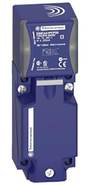 XS8C4A4MPP20, Индуктивный бесконтактный датчик, плоский, OsiSense XS, 40мм, PNP, 12 - 24В DC, M20