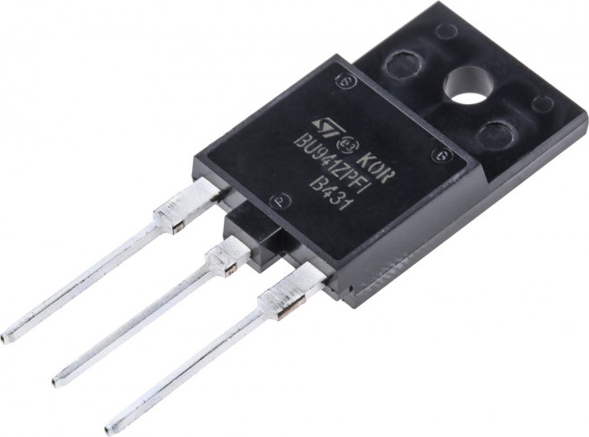 BU941ZPFI, Транзистор, NPN darlington+diode, 350В, 15А, 65 Вт [TO-3PF]