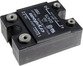 D2475, Solid State Relay 20mA 32V DC-IN 75A 280V AC-OUT 4-Pin