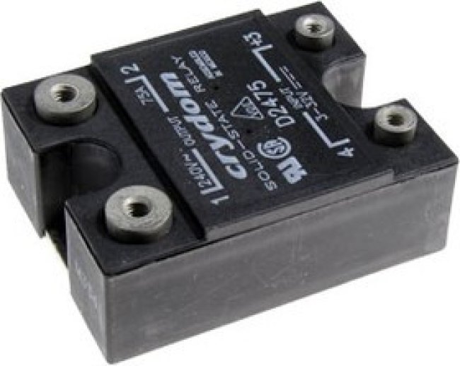 D2475, Solid State Relay 20mA 32V DC-IN 75A 280V AC-OUT 4-Pin D2475, Solid State Relay 20mA 32V DC-IN 75A 280V AC-OUT 4-Pin