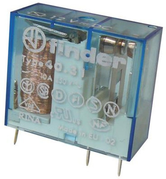 40.31.9.024.0000, Реле 1 переключ. 24VDC, 10A/230VAC SPDT