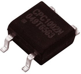 CPC1017NTR, Solid State Relay 50mA 1.5V DC-IN 0.1A 60V AC/DC-OUT 4-Pin SOP T/R