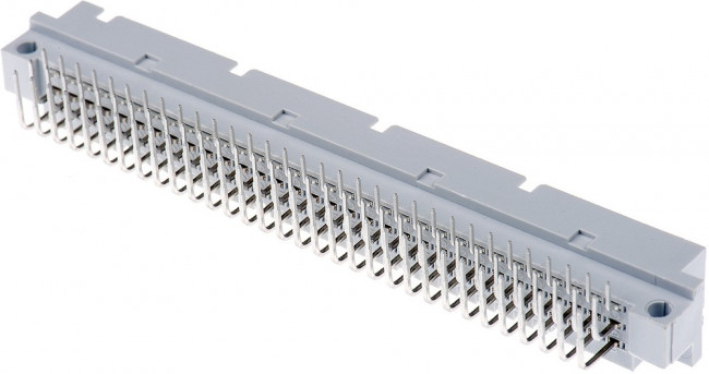 86093967113755E1LF, Conn DIN 41612 HDR 96 POS 2.54mm Solder RA Thru-Hole Tray 86093967113755E1LF, Conn DIN 41612 HDR 96 POS 2.54mm Solder RA Thru-Hole Tray