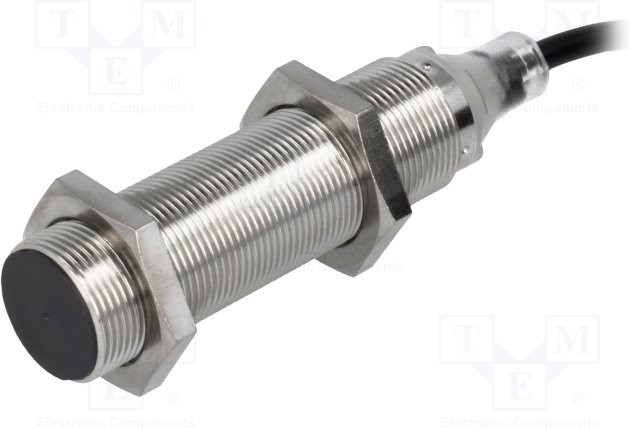 E2B-M18LS08-WP-C1 2M, Датчик индуктивный, 10-30ВDC, М18, Подключение провод 2м, IP67 E2B-M18LS08-WP-C1 2M, Датчик индуктивный, 10-30ВDC, М18, Подключение провод 2м, IP67
