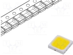 HL-EMC-3030D46W- 2-S1-HR3-F, LED; white cold; 5700-6300K; 140?150lm; 120°; 350mA; 2.8?3.5V; SMD