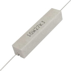 RX27-1 27 кОм 10W 5% / SQP10, Мощный постоянный резистор , керамо-цементный корпус