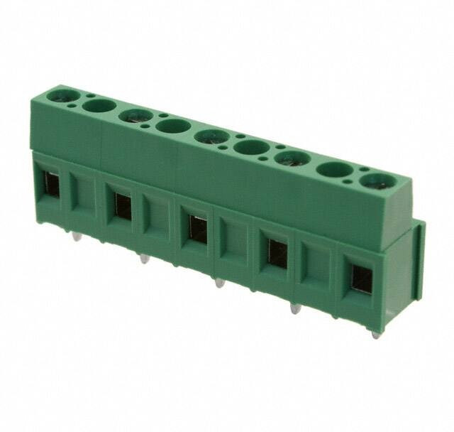 282838-5, Fixed Terminal Blocks TERMI-BLOK PCB MOUNT 90 5P.
