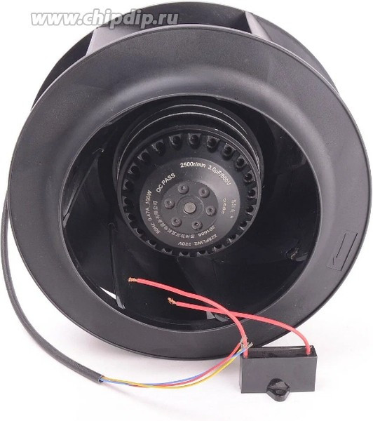 Вентилятор 225FLW2 ISO9001/2008 220v 120v 2600r/min 3pin