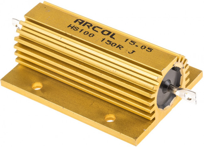 HS100 150R J, Wirewound Resistor 100W, 150Ohm, 5%