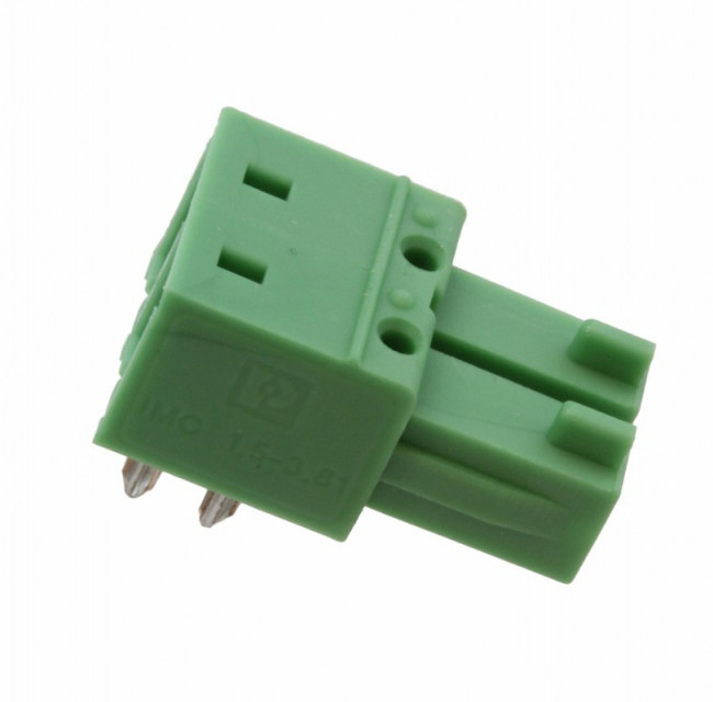 1862577, Pluggable Terminal Blocks 2 Pos 3.81mm pitch Thru Hole Invert Hdr