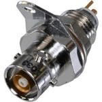 BJ157FL, Conn Twinax/Triax 0Hz to 0.5GHz Solder Pot ST Flange Mount F Gold