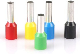 084-04-33, Наконечник-гильза Е7512 0.75мм² с изолированным фланцем серый (уп./100 шт) HLT