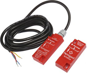 440N-G02002, 440N Series Magnetic Non-Contact Safety Switch, 250V ac, Plastic Housing, NC, 2m Cable