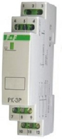 Реле промежуточное (электромагнитное) PK-3P/Un12V ЕВРОАВТОМАТИКА
