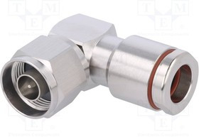 300BPNR-C, Вилка, N, "папа", угловой 90°, 50Ом, CNT-300, резьбовой (clamp)