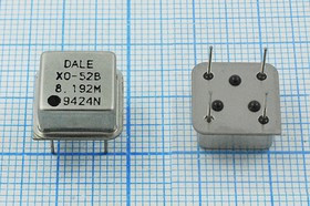 Кварцевый генератор 504кГц 5В, HCMOS/TTL в корпусе HALF=DIL8, гк 504 \\HALF\T/CM\ 5В\XO-52B\DALE