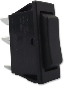C1522AAAAA, Rocker Switches C1522AAY T.BLACK