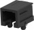 1-1705950-1, Conn RJ-25 F 6 POS 1.27mm Solder RA Thru-Hole 6 Terminal 1 Port Cat 3 Box/Tray