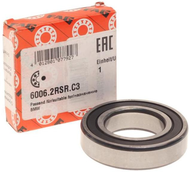 Подшипник карданного вала шариковый FAG 6006.2RSR.C3