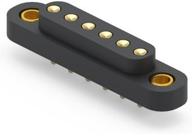 858-10-006-10-012000, Headers &amp; Wire Housings 4mm target Conn TH with inserts,no pins