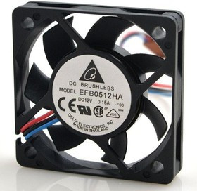 Вентилятор Delta EFB0512HA 0,15A 2pin 12V 50x10