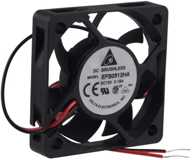 Вентилятор Delta EFB0512HA 0,15A 2pin 12V 50x10