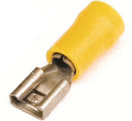 Наконечник изол. "розетка" 2.5-6кв.мм А=9.9х1.1мм желт. (уп.50шт) DKC 2C09P Наконечник изол. "розетка" 2.5-6кв.мм А=9.9х1.1мм желт. (уп.50шт) DKC 2C09P