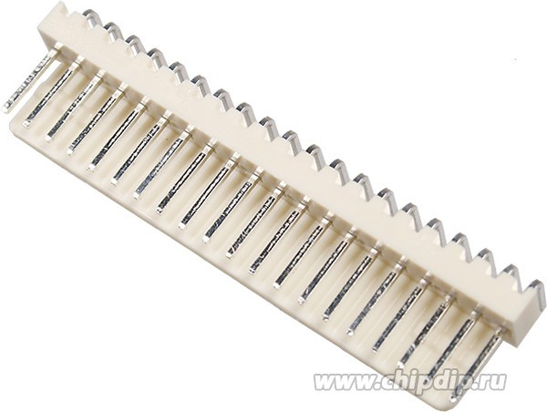 WF-20R, вилка на плату 2.54мм угл. WF-20R, вилка на плату 2.54мм угл.