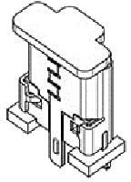 105133-0031, USB Connectors MicroUSB B Rec Vrt W/FlangeSMT 9.8mmHgt