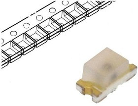 HSMA-C190, LED; SMD; 0603; amber; 28.5?95mcd; 1.6x0.8x0.8mm; 170°; 1.9?2.4V HSMA-C190, LED; SMD; 0603; amber; 28.5?95mcd; 1.6x0.8x0.8mm; 170°; 1.9?2.4V