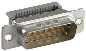 8209-8000, 8200 9 Way Right Angle Wire Mount D-sub Connector Plug, 1.27mm Pitch 8209-8000, 8200 9 Way Right Angle Wire Mount D-sub Connector Plug, 1.27mm Pitch