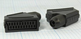 Гнездо СКАРТ, 21P, на кабель; 619 гн СКАРТ\21P\каб\\
