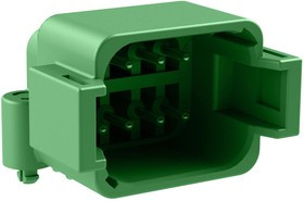 ATF13-08PC-BM03, Автомобильный разъем, Board Lock AT Series, Right Angle Receptacle, 8 контакт(-ов)