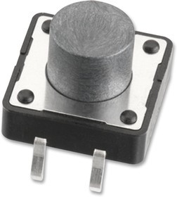 430476085716, Tactile Switches Tact Switch Wshble THT 8.5mm Blk Act.