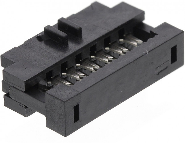 89361-712LF, Headers & Wire Housings IDC Receptacle, 12P Key, Friction Latch 89361-712LF, Headers & Wire Housings IDC Receptacle, 12P Key, Friction Latch