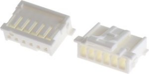 51382-0600, MicroClasp Female Connector Housing, 2mm Pitch, 6 Way, 1 Row 51382-0600, MicroClasp Female Connector Housing, 2mm Pitch, 6 Way, 1 Row