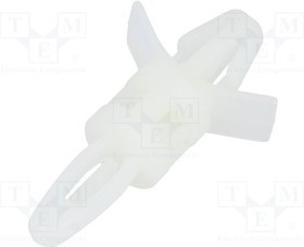 DR8G813V40348, Дистанцирующая стойка на плату, полиамид, Дл 7,9мм, на защелки