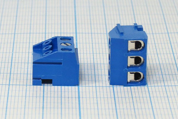 Клеммник наборный, контакты 3C5, на плату, 320-031-12