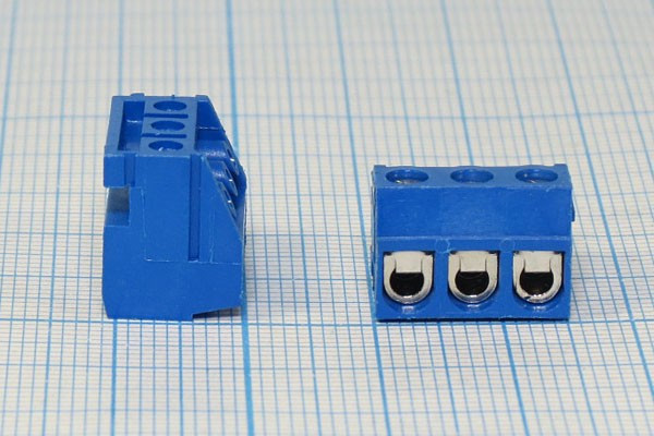 Клеммник наборный, контакты 3C5, на плату, 320-031-12