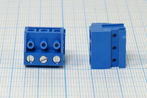 Клеммник наборный, контакты 3C5, на плату, 320-031-12