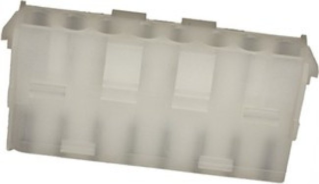 926308-1, Universal MATE-N-LOK Female Connector Housing, 6.35mm Pitch, 8 Way, 1 Row