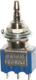 8R1021-N-Z, Pushbutton Switches SPDT, ON-(ON), snap-action pushbutton, 1/4"-40 threaded bushing, solder lug terminals, 3A @ 125V AC 8R1021-N-Z, Pushbutton Switches SPDT, ON-(ON), snap-action pushbutton, 1/4"-40 threaded bushing, solder lug terminals, 3A @ 125V AC