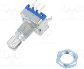 EC11E15-20P20C, Энкодер увеличивающий, Монтаж THT, 20имп./об, 5мА, 30000циклов